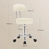 WOLTU OFFICE SUKIMAS KĖDĖS MAKEUP KĖDĖS DARBINĖ taburetė SU RATAIS 87cm