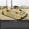 WOMA KONSTRUKCINIAI BLAKAI MILITARY TANK 3D CHALLENGER