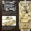 WOMA KONSTRUKCINIAI BLAKAI MILITARY TANK 3D CHALLENGER