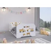 Wooden Toys MIKI vaikiška lova 160x80 + čiužinys + stalčius!