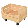 Woodenboxes DREWNIANA SKRZYNKA NA KÓŁKACH WARZYWA OWOCE