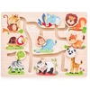 Woodyland Medinė judančių galvų dėlionė Woody 90313
