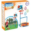 Krepšinio stovas 121 cm su futbolo vartais ir kamuoliu Woopie
