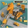 WOOPIE STATYBOS VEIKLA 5IN1 XXL SUKIMAS DIY VAIKAMS AUTOMATINIS EKSKAVATORIUS KRANAS TIR