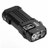 Wuben X2 Pro+ Juodas kompaktiškas EDC įkraunamas žibintuvėlis – 1500 liumenų