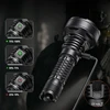 Wurkkos TD01C taktinis LED žibintuvėlis, 1800 lm, 1000 m, USB-C, 21700 5000 mAh, IPX8, juodas