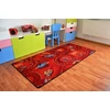 Wykadziny I Dywany Dywanik dziecięcy Disney CARS – Zygzak McQueen dydis 200x300 raudona