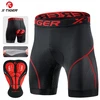 X-Tiger Dviračių kelnaitės su geliniu įdėklu apatinės kelnės LEGS STABILIZATION PRO M