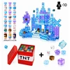Xinlongdianzi Magnetinės plytos 200vnt XXL+100vnt 3D statybinis rinkinys