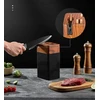 Yabano 7 dalių virtuvinių peilių rinkinys BLOKE STOVE, ELEGANTINGAS