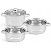 Yermos GARINIMO PUODAS Garų puodas 4 vnt 5L 24cm INDUKCINĖS Dujos 9244