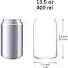Youngever 10vnt 350ml Plastikiniai kokteilių puodeliai Kokteiliai