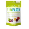 YUMEARTH Sour Fruit Lollipops ECO Organic Natural 87 g 14 vnt.