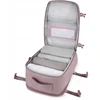 Zagatto kelioninis rankinis bagažas 40x25x20cm, rožinis, Ryanair