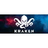 Žaidimų kėdė Kraken Chairs Delta, juoda/raudona