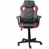 Žaidimų kėdė Kraken Chairs Delta, juoda/raudona