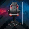 Žaidimų kėdė Kraken Chairs Delta, juoda/raudona