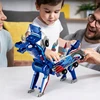 ŽAISLAI VAIKAMS MAGNETINIAI AUTOMOBILIAI ROBOTŲ FIGŪRŲ DOVANŲ RINKINYS 2in1 Mini