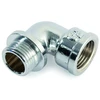 Žalvarinė alkūnė GENERAL FITTINGS, 1/2", išor/išor