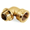 Žalvarinė alkūnė GENERAL FITTINGS, 3/4"