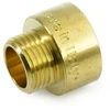 Žalvarinė redukcija GENERAL FITTINGS, 3/4"x 1/2", išor/vid