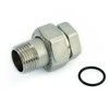 Žalvarinis chrom. nipelis GENERAL FITTINGS, 1"