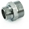 Žalvarinis chrom. redukuotas nipelis GENERAL FITTINGS, 1/2"x 3/8", išor/išor
