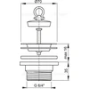 Žalvarinis nipelis GENERAL FITTINGS, 3/8"