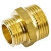 Žalvarinis redukuotas nipelis GENERAL FITTINGS, 1"x 3/4", išor/išor