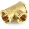 Žalvarinis redukuotas trišakis GENERAL FITTINGS, 1"x 1/2"