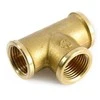 Žalvarinis trišakis GENERAL FITTINGS, 1/4"