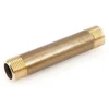 Žalvarinis trumpasriegis GENERAL FITTINGS, 1"x 100 mm, išor/išor