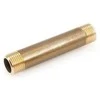 Žalvarinis trumpasriegis GENERAL FITTINGS, 1"x 100 mm, išor/išor