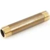 Žalvarinis trumpasriegis GENERAL FITTINGS, 1/2"x 100 mm, išor/išor