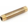 Žalvarinis trumpasriegis GENERAL FITTINGS, 1"x 100 mm, išor/išor