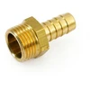 Žalvarinis žarnos antgalis GENERAL FITTINGS, 1/2"x 18 mm, išor. sr.