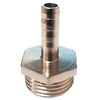 Žalvarinis žarnos antgalis GF, 1/4"x 6 mm, išor. sr.