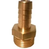Žalvarinis žarnos antgalis GF, 1/4"x 8 mm, išor. sr.