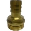 Žalvarinis žarnos antgalis GF, 1"x 20 mm, išor. sr.