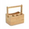 Zeller Laikiklis na przybory kuchenne su rączką, bambus, 21,5x14x12/23