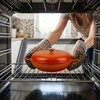 Žemai emaliuotas KETUS PUODAS HAGE 30 cm 3L Oranžinių dujų indukcija