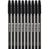 Zenith Handy rašiklis, juodas, 10 vnt., 0,7 mm