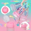 Zgeer Creative Plastic Art Deimantinio siuvinėjimo butelių dekoravimo rinkinys