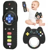 Zgeer SILICONE TEETHER NUOTOLINIS TELEVIZORIAUS PADĖTIS VALDIKLIS JAUTIMO DANTYS 2 Vnt.