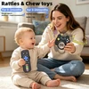 Zgeer SILICONE TEETHER NUOTOLINIS TELEVIZORIAUS PADĖTIS VALDIKLIS JAUTIMO DANTYS 2 Vnt.