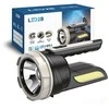 Bikuvalt 2x3W LED įkraunamas žibintuvėlis X-MPR 5 LED2B, juodas, 6000K