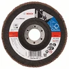 Žiedlapinis šlifavimo diskas BOSCH X571, 125 x 22,23 mm, K80