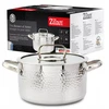 Zilan Plieninis puodas 4,5L, indukcinis