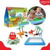 ZIMPLI KIDS GELLA KURIMO RINKINYS SU FIGURĖLĖMIS IR DINO PAdėklu 3+