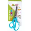 Žirklės kairiarankiams vaikams 14 cm lizdinė plokštelė Happy Color